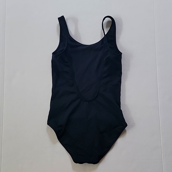 Abercrombie Swim Medium Women's One Piece Swimsuit Gold Hearts Black - Picture 4 of 6